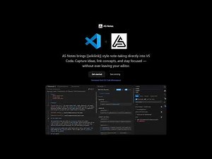 AS Notes for VS Code Demo (Personal Knowledge Management System (PKMS)