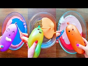 Making Slime with Funny Balloons - Satisfying Slime video