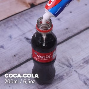 168K views · 909 reactions | Put toothpaste on Coca Cola and you’ll thank me! That’s amazing! | Too Yummy | Facebook