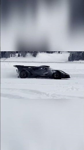 Bugatti Bolide Racing on Ice and Snow at The ICE St. Moritz 2026