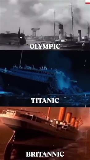 Olympic Class beginning and ending #rmstitanic #titanic #titanicnighty #history #ship #awesome