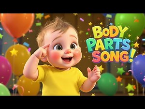 Body Parts Song for Toddlers | Fun Nursery Rhyme with Actions ‪@CoComelon‬#nurseryrhymes #kidssongs