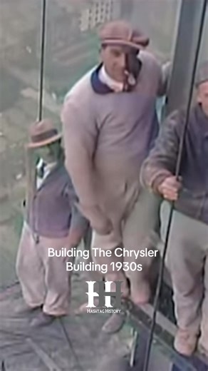 Building The Chrysler Building in the 1930s