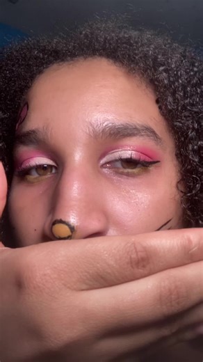 Hello kitty makeup look for hello kitty fans #hellokitty #hellokittylover #makeuplooks #hellokittygirl #hellokittycore