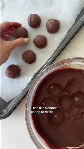 How to make chocolate truffles with THREE ingredients!