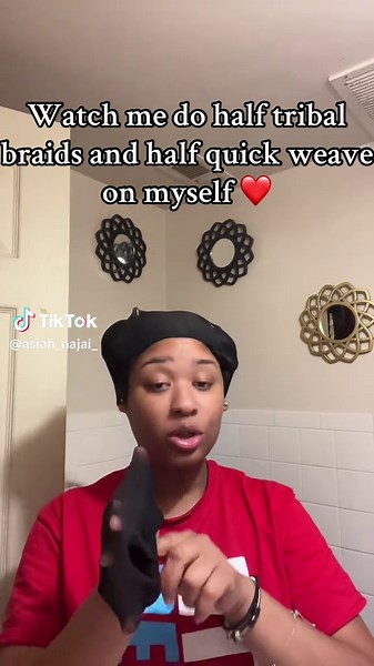 Tribal Braids with Quick Weave Tutorial for Hair Transformation