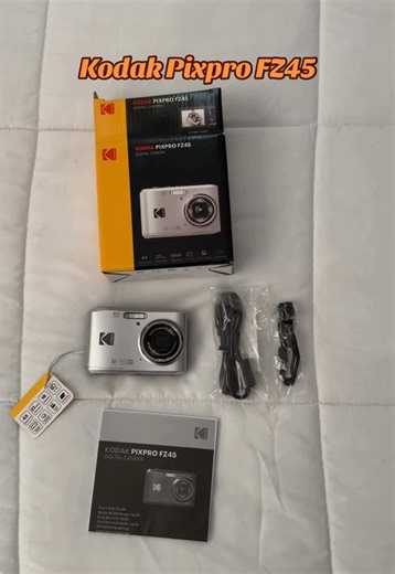Unboxing the Kodak Pixpro FZ45 Digicam