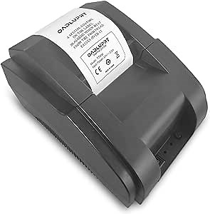 Desktop Receipt Printer T58W-U Supports Printing of Thermal Paper for USB Applications : Receipts, Print Width of 2"(58mm) in USB, Compatible with Windows