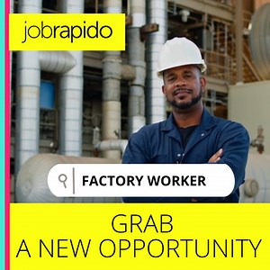 If your #job is making you unhappy, why not look for a new one? Explore all the job opportunities as a #factoryworker🔥 👉Apply now on www.jobrapido.com! #newjob #career #jobseeker #jobrapido #jobsearch | Jobrapido