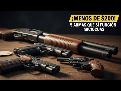 ¡5 Armas por Menos de $200 que REALMENTE Funcionan (No Son Basura)!