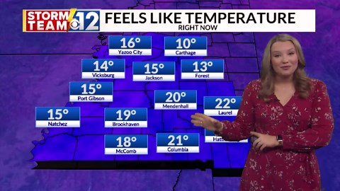 7 AM Monday weather update