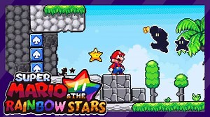 目前最好玩的马里奥多人游戏！（优质同人游戏超级马里奥与彩虹之星v1.1）①
