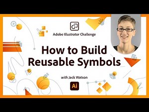 How to Build Reusable Symbols | Illustrator Challenge