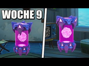 Alle Alien Artefakte WOCHE 9 🔍 Fortnite Sammle Alien Artefakte auf (Season 7 Kymera Skin Auftrag)