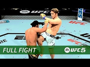 Full Fight│アレシャンドレ・パントージャ vs 朝倉海 / Alexandre Pantoja vs. Kai Asakura - UFC310(UFC5 Game Play)