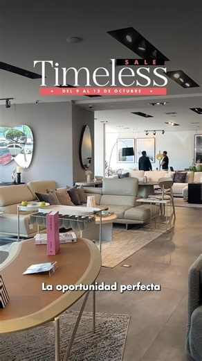 Cada detalle puede redefinir tus ambientes. ✨ Durante el Timeless Sale de Tempo Design, disfruta 20% OFF en 1 artículo, 30% OFF en 2 y 40% OFF en 3. *Solo del 9 al 12 de octubre. Crea espacios que reflejen tu esencia con estilo y armonía. Ingresa a 🛒 www.tempodesign.com.ec o visita nuestros Showrooms:​​ Guayaquil​:​ 📍CC. Aventura Plaza: Av. Las Monjas y Carlos Julio Arosemena Locales: 22 y 31.​ 📍 Plaza Design: Av. León Febres Cordero Km. 13.5 Vía La Puntilla – Pascuales.​​ Quito:​​ 📍Av. Coru