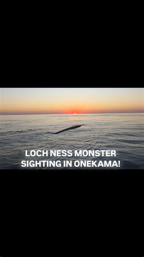 32 reactions · 3 comments | LOCH NESS MONSTER SIGHTING IN ONEKAMA! | Valerie Harmon | Facebook