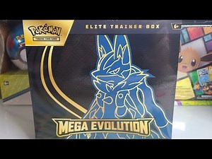 Mega Evolution Lucario Elite Trainer Box Opening