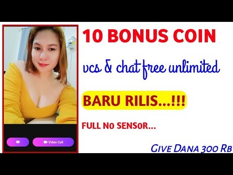 aplikasi video call random gratis || selalu ada bonus 50 k buat yang login, apk vcs