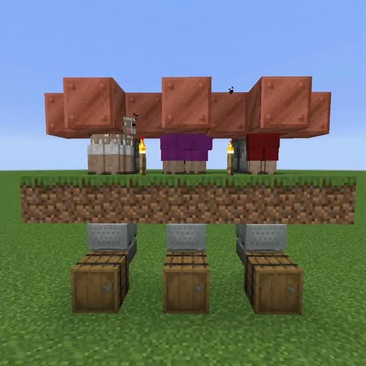 Minecraft Auto Wool Farm Tutorial #SHORTS