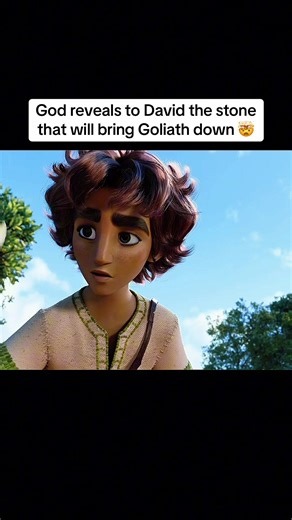 God helps David bring down Goliath 😱 Angel Studios presents DAVID, a powerful animated film telling the biblical story of David’s life! #kingdavid #davidandgoliath #goliath #biblehistory #biblestories