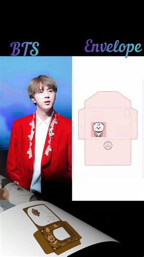 #bts# all BTS member and envelope #bts# btsshort
