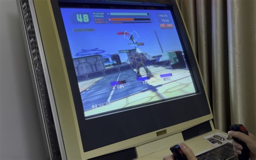 电脑战机FORCE双摇杆测试