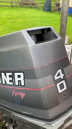 Mariner 40hp Two Stroke 6E9 First Run