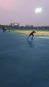 Several boys were practicing skating. This boy was skating quickly but lost his balance just before the finish line. He fell face-first to the ground, causing the person behind him to fall as well. While the other boy quickly stood up and skated away, the fallen boy didn't move. | Jukin Copyright Management | Facebook