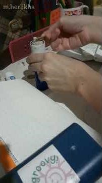 🌸 a junk journaling hack | using a popsicle stick for d remaining glue 🥴