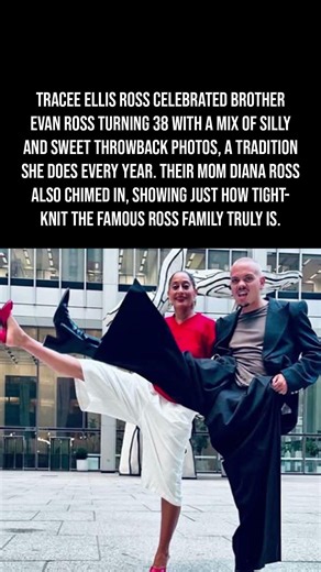 Tracee Ellis Ross Honors Brother Evan Ross With Funny Throwback Photos 🎂👯‍♂️🖤