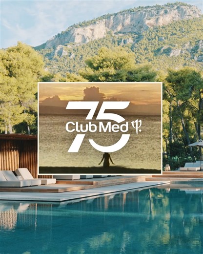 We were the OOO lifestyle before anyone knew what inboxes were. #75yearsofClubMed | Club Med