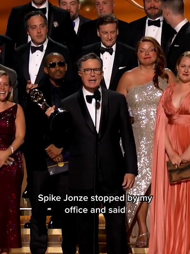 Stephen Colbert's Inspiring Emmys Acceptance Speech