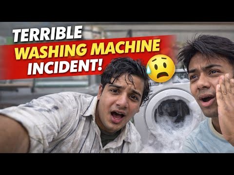 Washing Machine Exploded 😱 | Worst Laundry Day Ever! (Vlog)