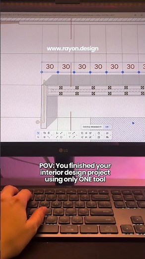 POV: you finished the project using only ONE tool: Rayon.design (www.rayon.design) #archistudent