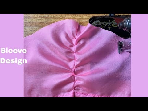 Easy Sleeve Design in 5 Minutes | Quick Sewing Tips 🪡🧵