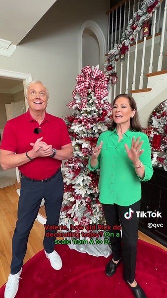Get ready to deck the halls and dazzle with tips from the amazing Valerie Parr Hill and Rick Domeier on decorating your Christmas tree!🎄✨ It's never too early to start your holiday decorating! Check out more of Valerie's beautiful holiday decor at the 🔗 in our bio! #ChristmasInJuly #ChristmasDecor #ChristmasTree #ChristmasTreeDecorating #LoveQVC