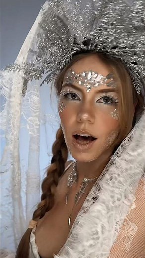Winter Snow Queen Makeup Tutorial ❄️ Soft Icy Transformation