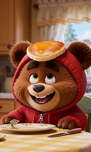 Breakfast with babybear #toddlers #babycartoon #kidslearning #rhymes