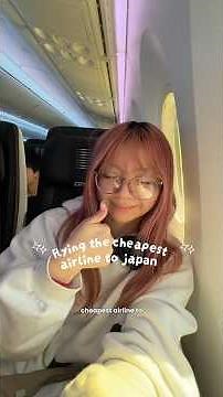 took a $300 flight to japan hehe 😛#japan #japantravel #travelvlog #cheapflights #solotravel