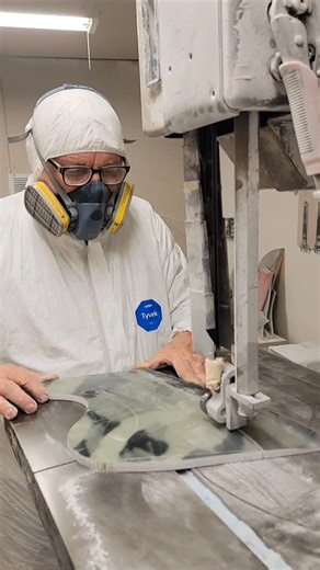 Finologist Larry Allison and his young Fin Apprentice Michael Alvarez finishing a Special Run of @donaldtakayama Flex Fins for our friends at @hwnsouthshore. Come get them at Hawaiian South Shore Surf Shop. Tell them LA sent you. Handmade in USA. Enjoy the LA Style! | Larry W. Allison