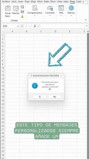 From basic to PRO macro with this simple MsgBox in VBA 😎 #excel #exceltips