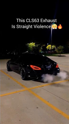 This CLS63 Exhaust Is Straight Violence 😤🔥 #shorts