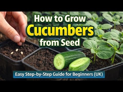 How to Grow Cucumbers from Seed | Easy Step-by-Step Guide for Beginners (UK)