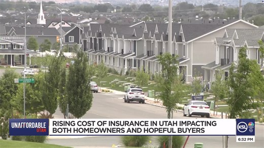 Cost of homeowner's insurance in Utah up by double digits each year since 2022