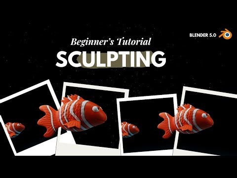 Sculpting Tutorial | Beginner's Blender Tutorial | Blender 5.0