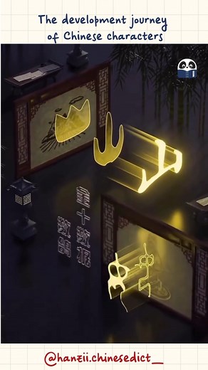 Hanzii - Chinese Dictionary on Instagram: "Development journey of Chinese characters (Chinese characters): Chinese writing originated in the Stone Age, with simple pictographs depicting objects and concepts. Gradually, these drawings developed into more complex writing systems, with more strokes and structures. Chinese characters are used to record history, literature, philosophy and many other areas of Chinese culture. How long have u been learning Chinese? Let Hanzii know #hanzii #funnyvideo #