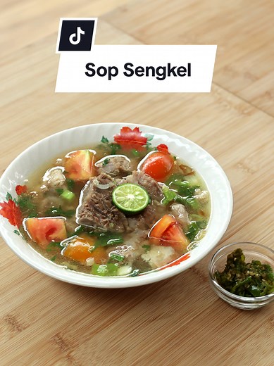 Resep Sop Sengkel Bening dengan Daging Premium