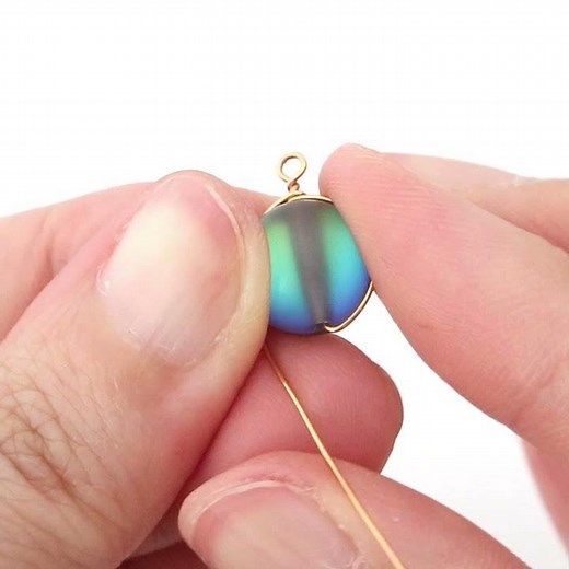 ワイヤーラッピングの仕方(1カン)