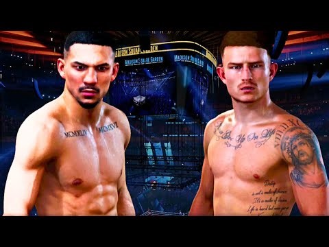 Teofimo Lopez vs Dalton Smith FULL FIGHT | Undisputed Boxing Game AI Simulation Gameplay